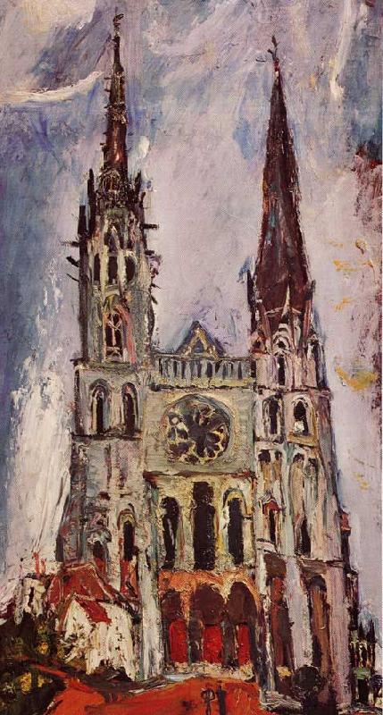 Chaim Soutine Chartres Cathedral